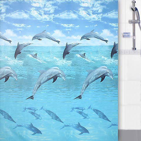 Duschy tenda doccia 200x180 cm blu 622-17