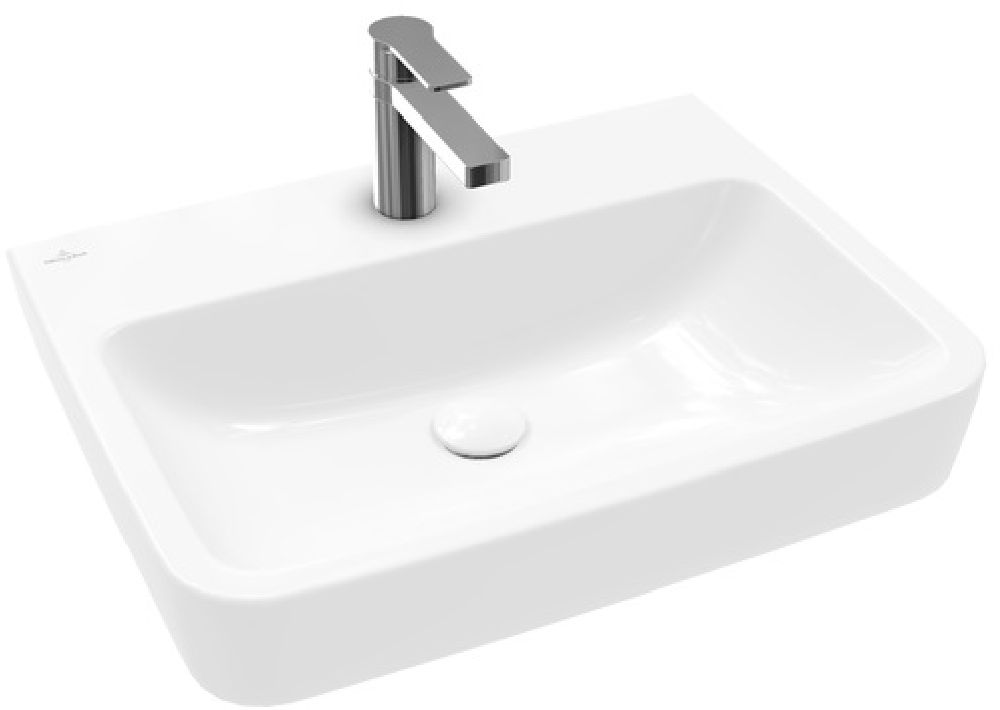 Villeroy & Boch O.Novo lavabo 60x46 cm rettangolare a parete bianco 4A4161R1