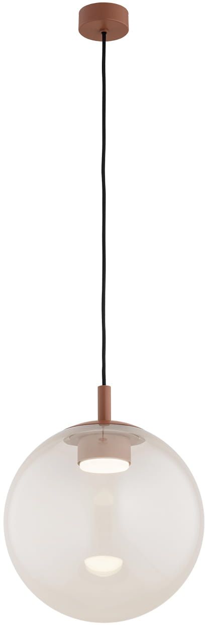 Argon Sacramento lampada sospesa 1x12 W rosa-marrone 8829