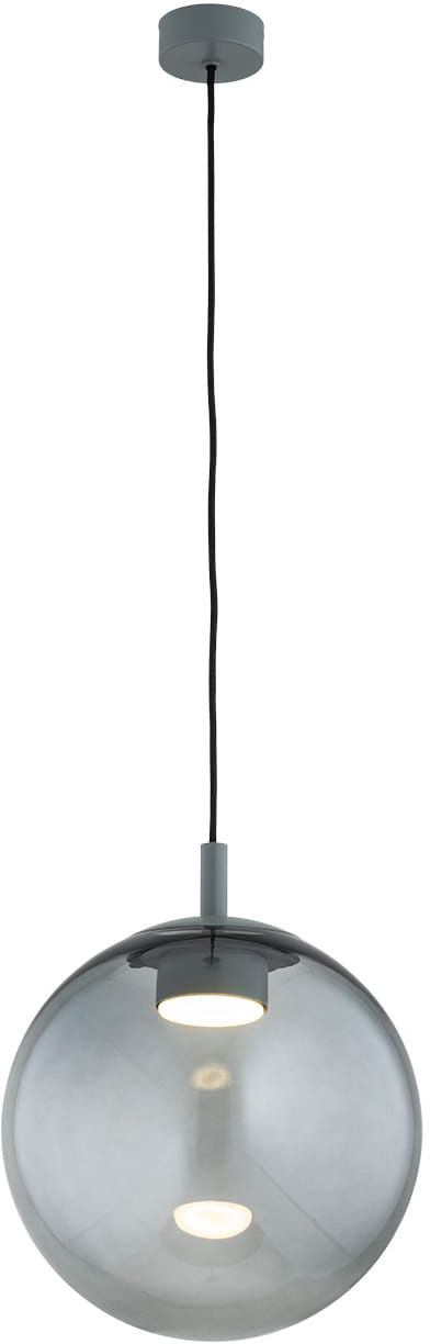 Argon Sacramento lampada sospesa 1x12 W verde-grigio/cenere 8830