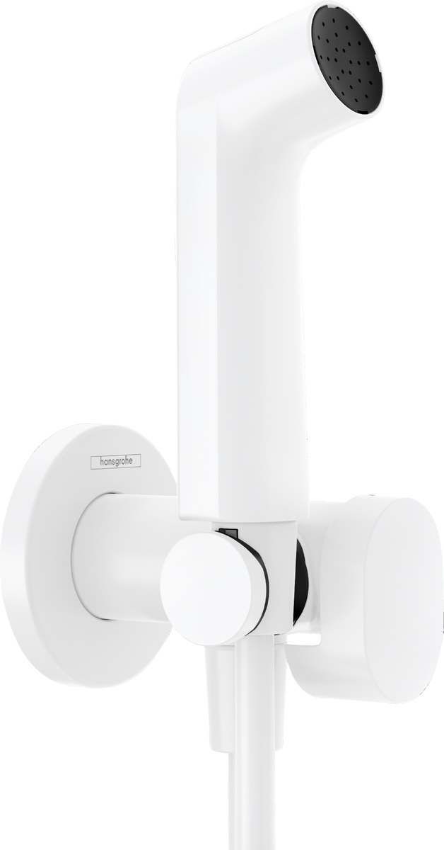 Hansgrohe Bidette rubinetto per bidet con set doccia da incasso bianco 29232700