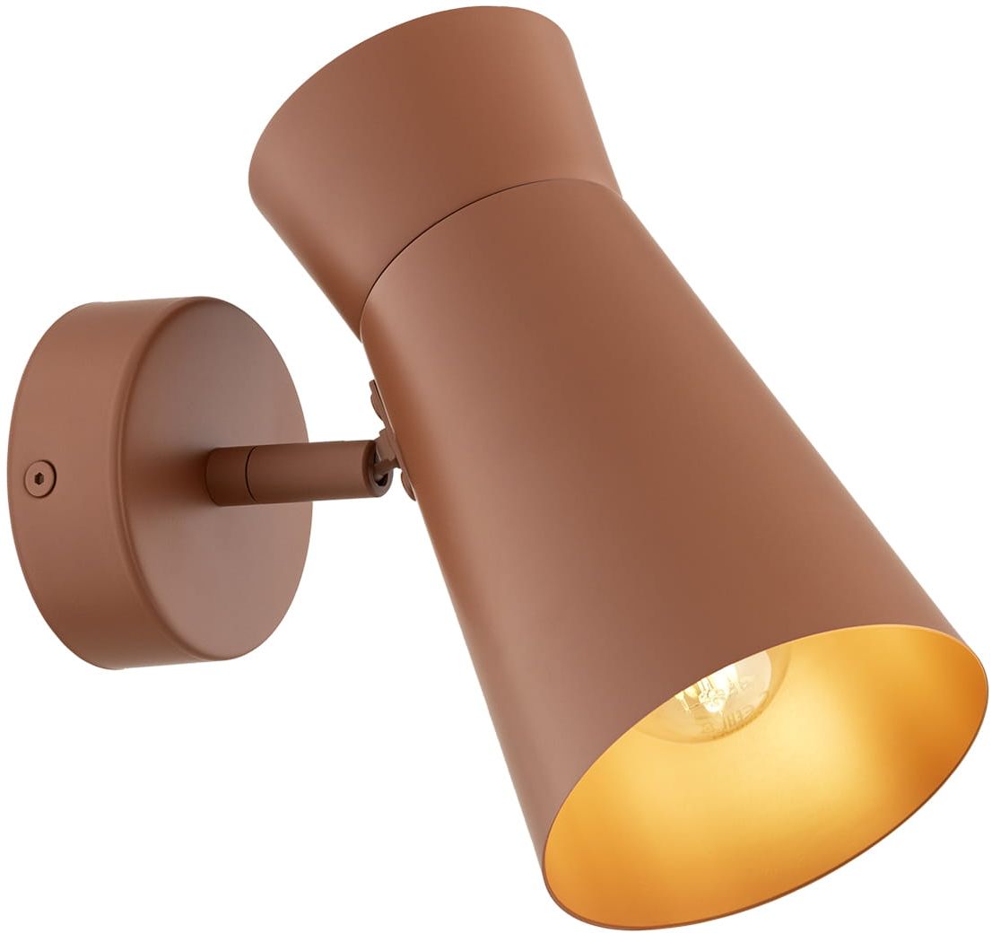 Argon Lord lampada da parete 1x7 W marrone 8765