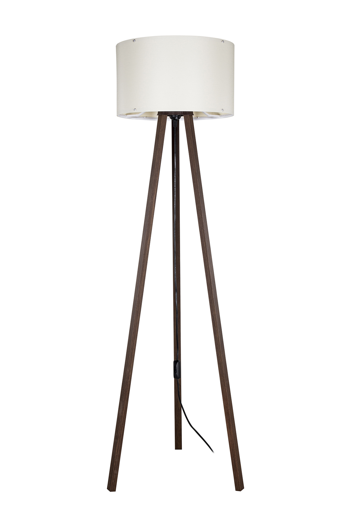 Zuma Line Piko lampada da terra 1x20 W legno-crema ASZ.1608
