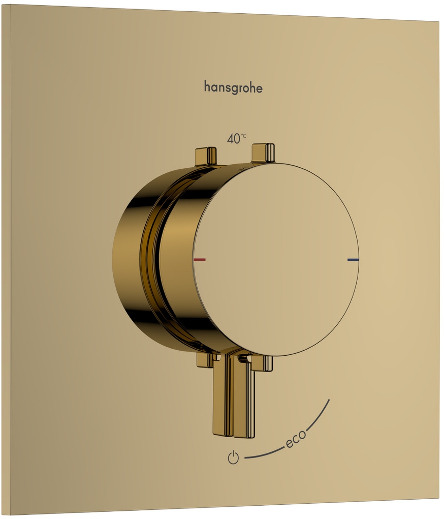 Hansgrohe Ecostat Comfort E rubinetto per doccia da incasso con termostato oro 33710990