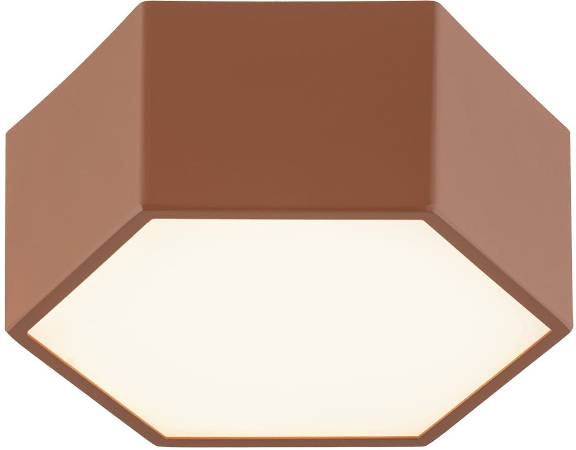 Argon Libero plafoniera 1x12 W marrone 8783