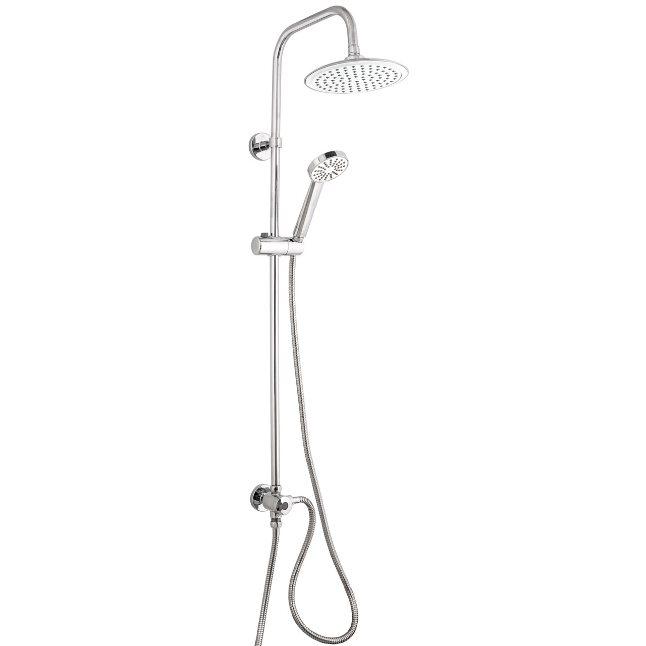 Duschy set doccia a parete con soffione cromo 427-90