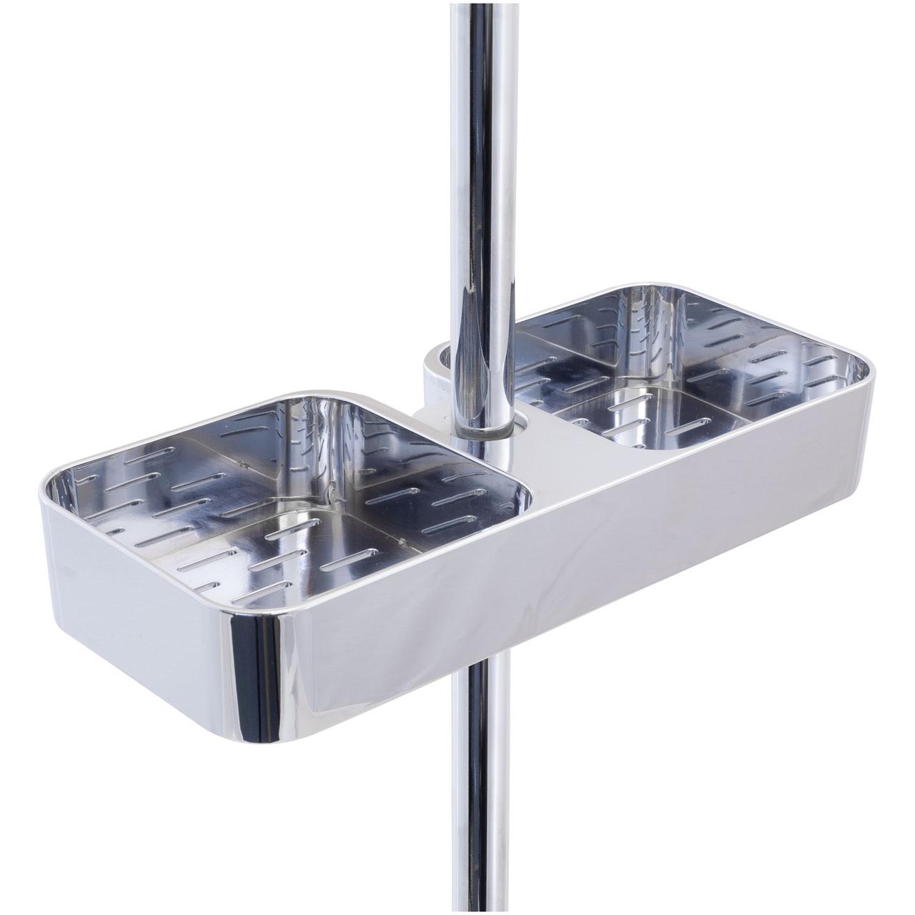 Duschy portasapone per asta doccia cromo 255-90