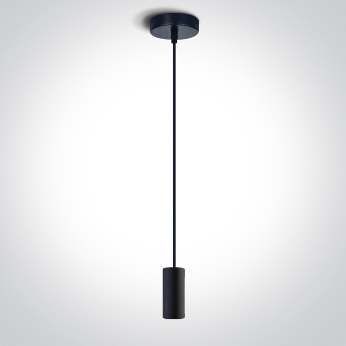One Light Irini lampada sospesa 1x20 W nero 63124/B
