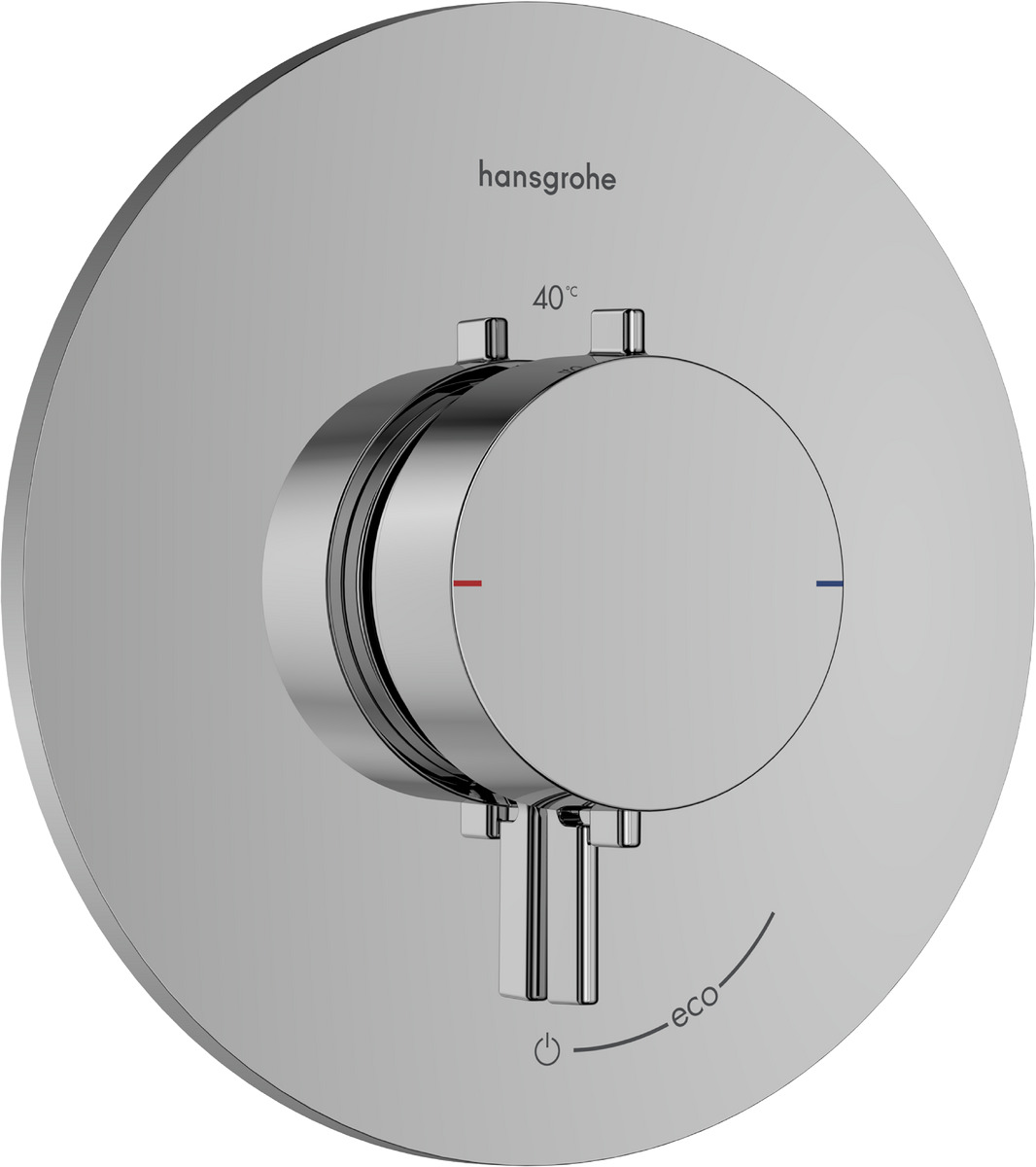 Hansgrohe Ecostat Comfort S rubinetto per doccia da incasso con termostato cromo 33714000