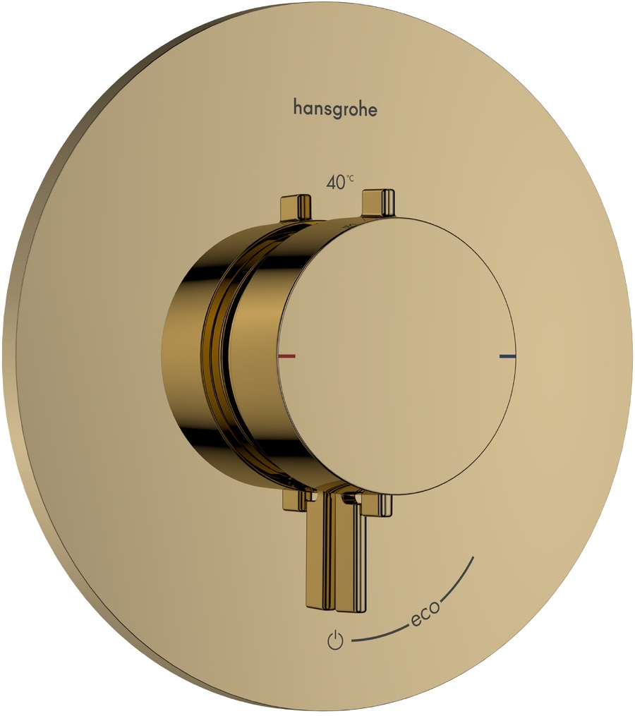 Hansgrohe Ecostat Comfort S rubinetto per doccia da incasso con termostato oro 33714990