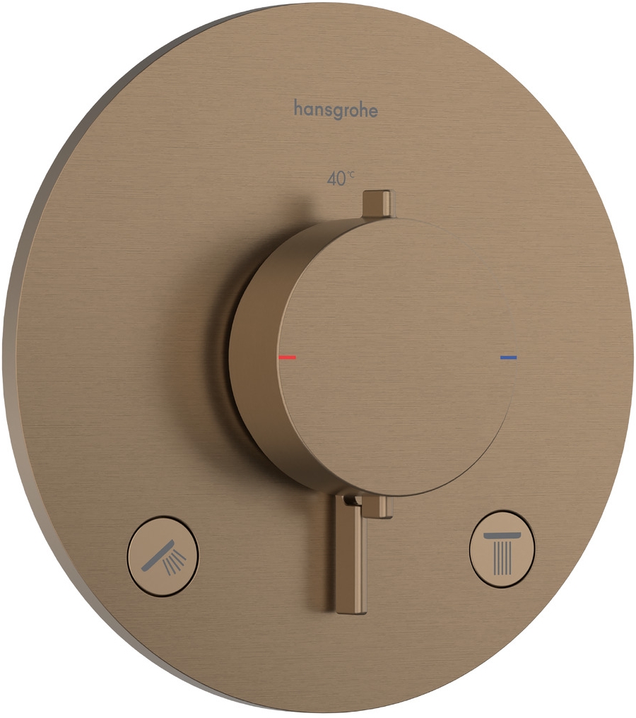 Hansgrohe Ecostat Comfort S rubinetto per vasca e doccia da incasso con termostato || 33715140