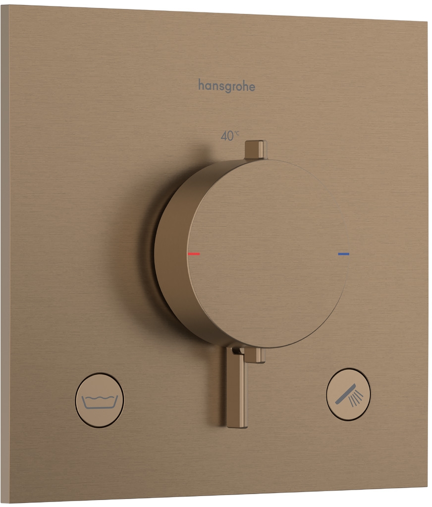 Hansgrohe Ecostat Comfort E rubinetto per vasca e doccia da incasso con termostato || 33716140