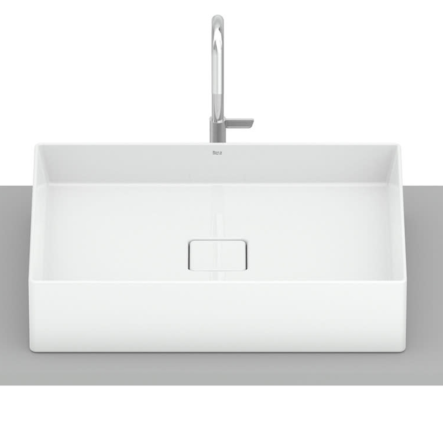 Roca Terra lavabo 51x36 cm rettangolare da appoggio bianco A32787Z000
