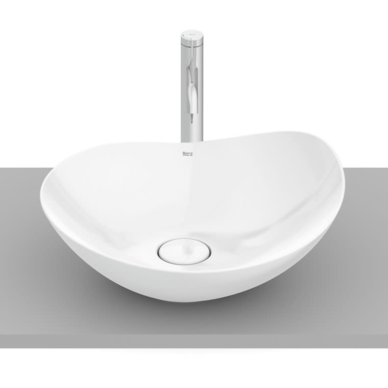 Roca Ohtake lavabo 47x40.5 cm da appoggio bianco A327A1N000