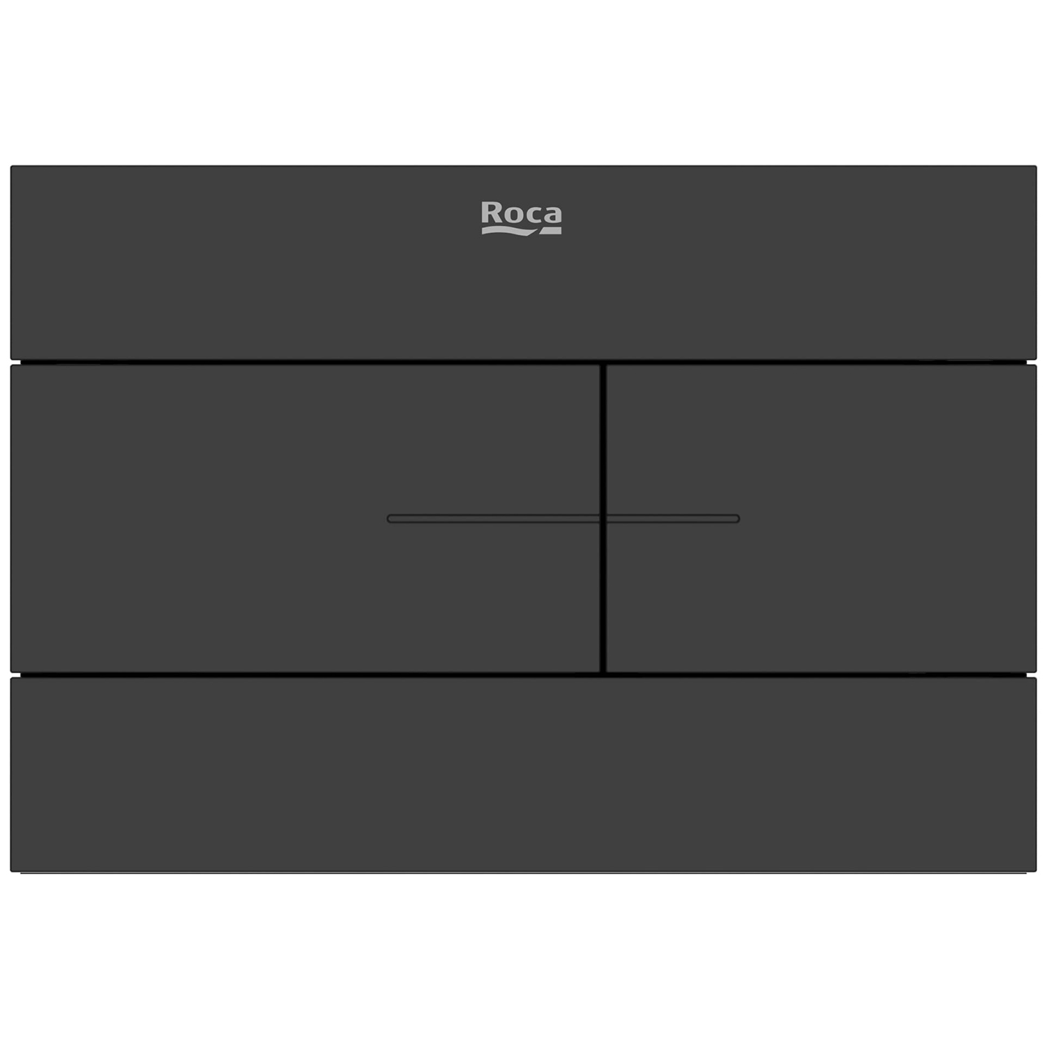 Roca PS placca di comando per WC nero A890224306