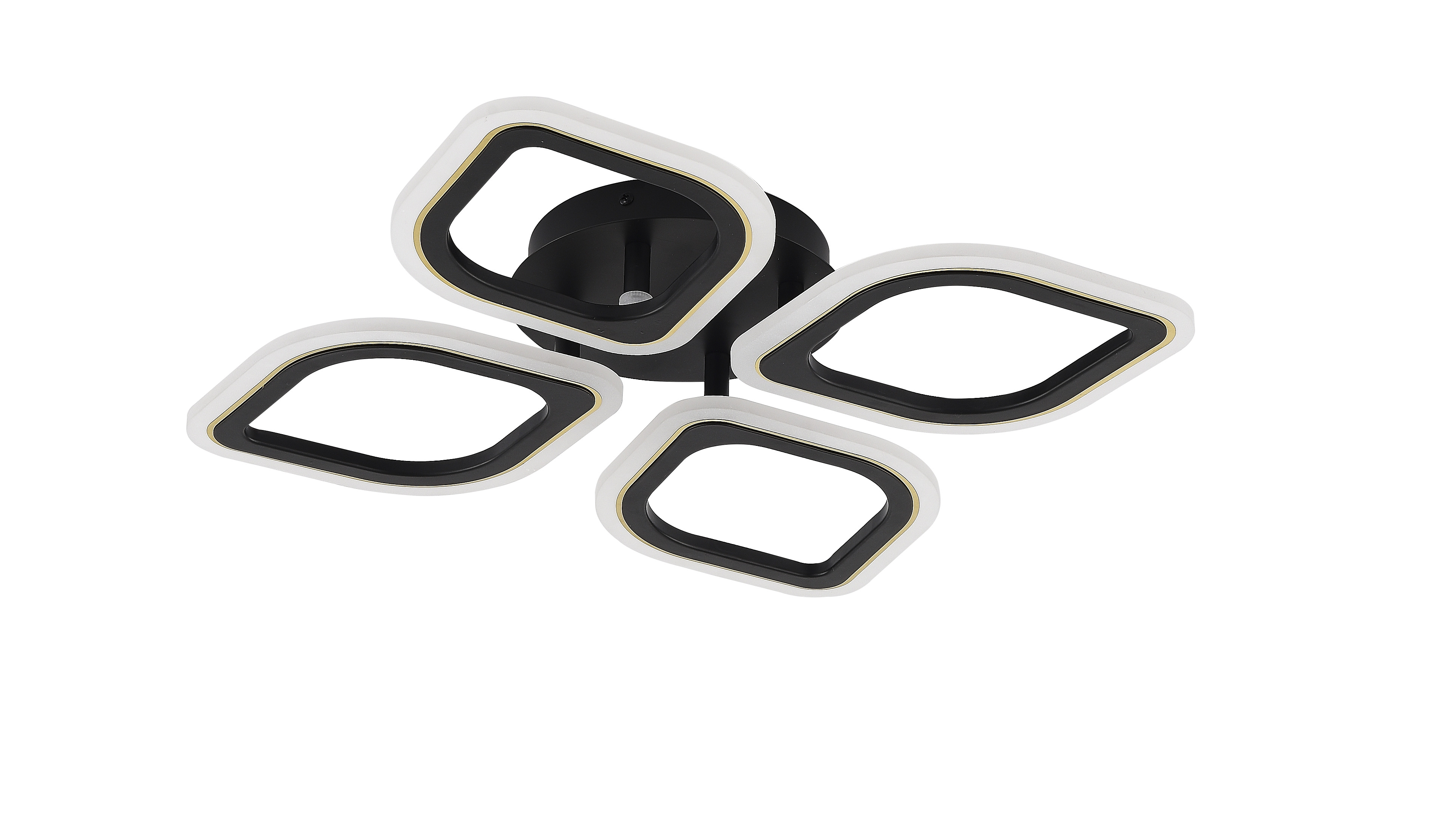 Zuma Line Illumia lampada da soffitto 1x30 W bianco-nero MS236040R-BK