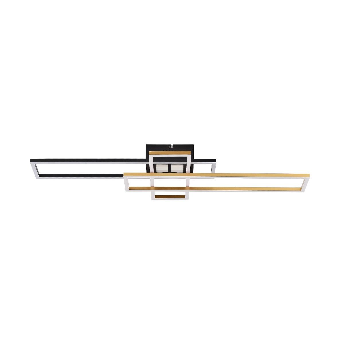 Zuma Line Lumenz lampada da soffitto 1x55 W nero-oro MS243