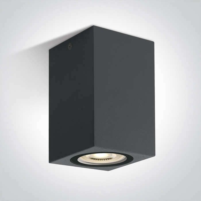 One Light lampada da soffitto per esterni 1x6 W antracite 67142D/AN