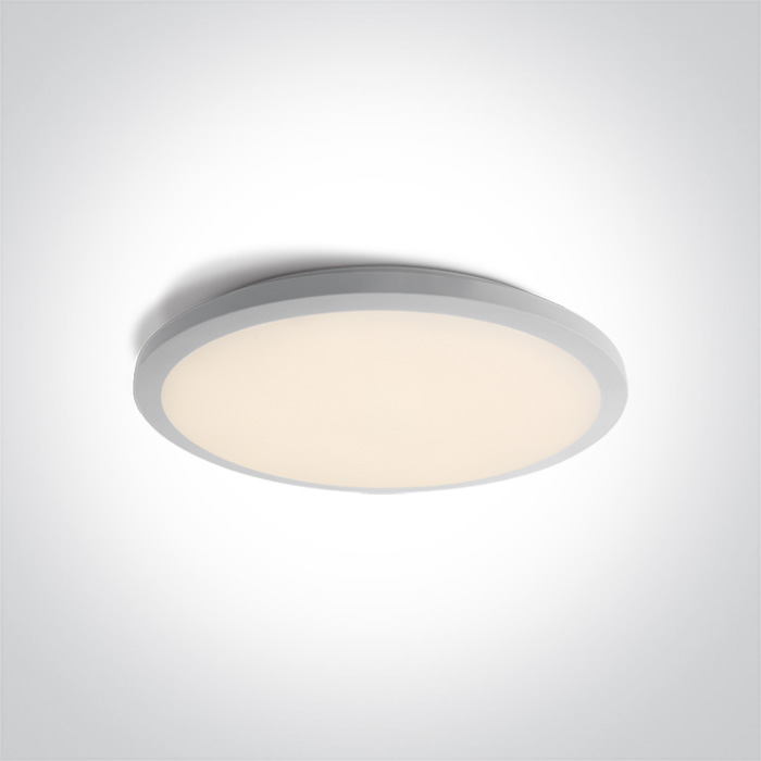 One Light Mitopoli plafoniera 1x36 W bianco 67448A/W/W
