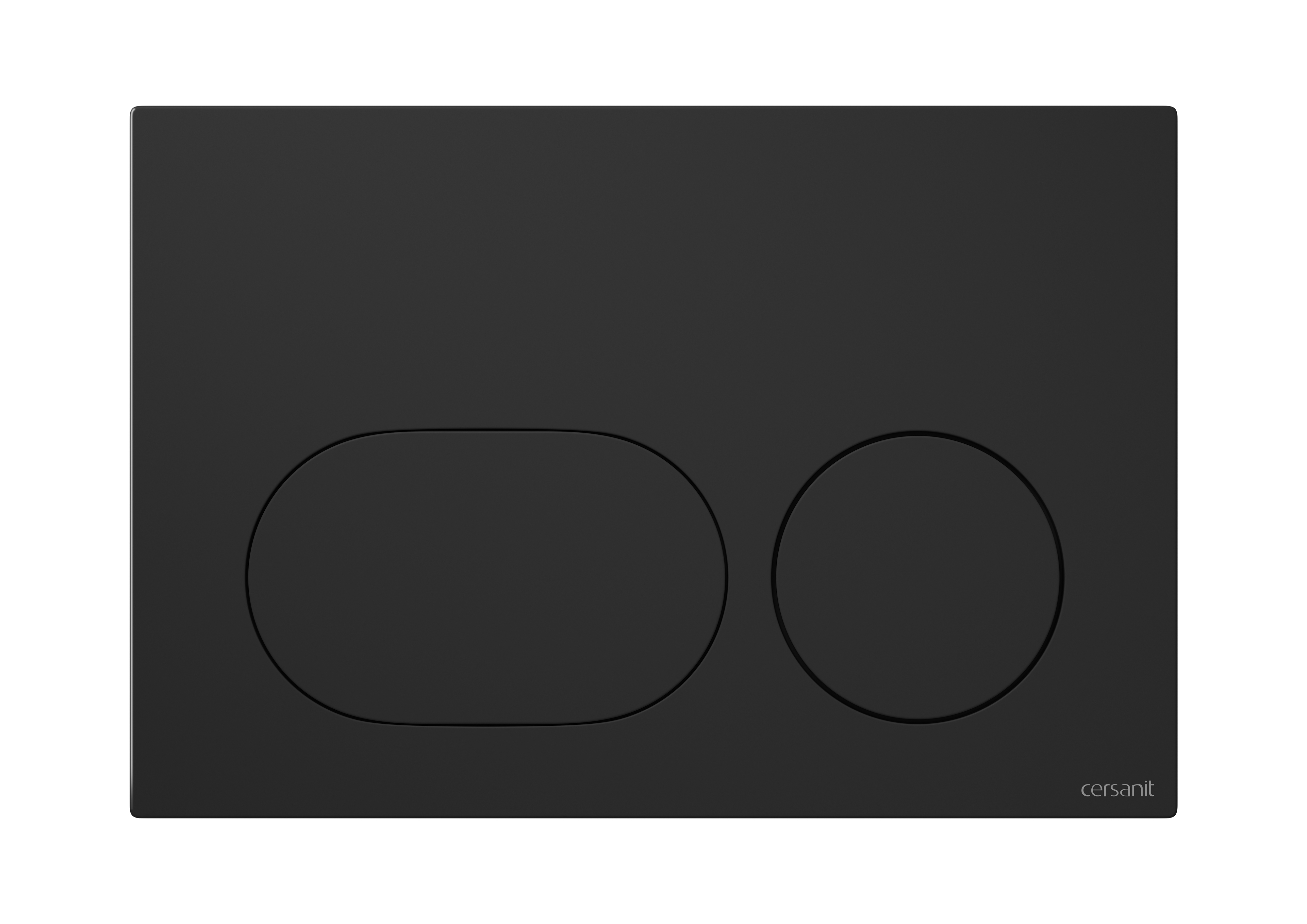 Cersanit Dueto placca di comando per WC nero K97-0637