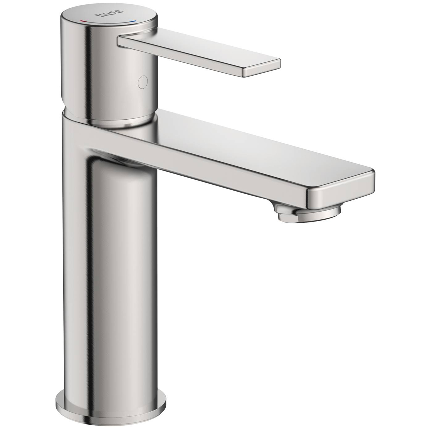 Roca Targa rubinetto per lavabo verticale acciaio A5A325FSM0