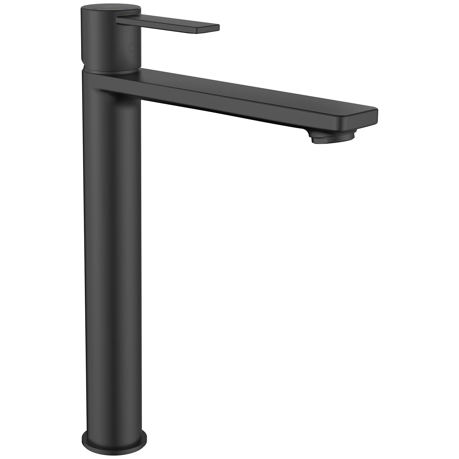 Roca Targa rubinetto per lavabo verticale nero A5A345FNB0