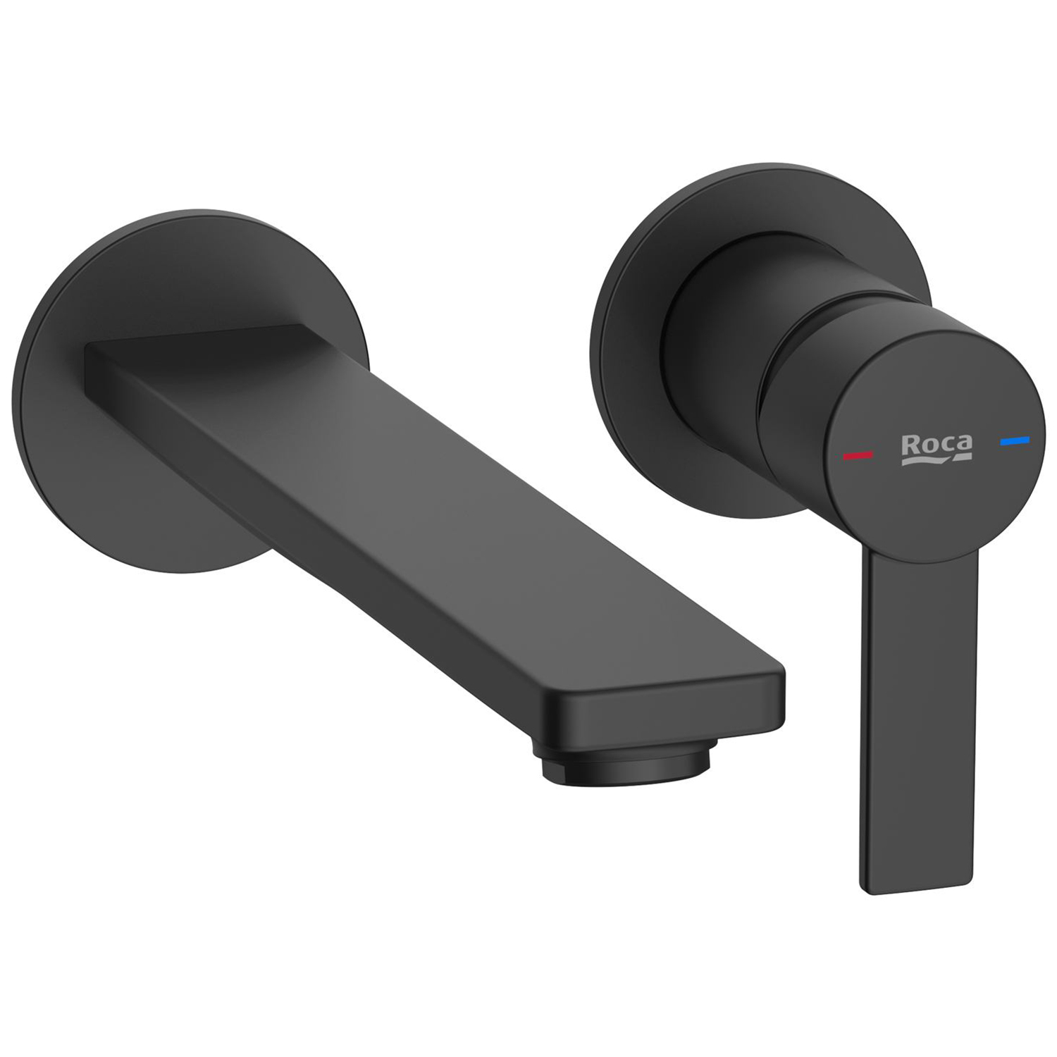 Roca Targa rubinetto per lavabo da incasso nero A5A355FNB0