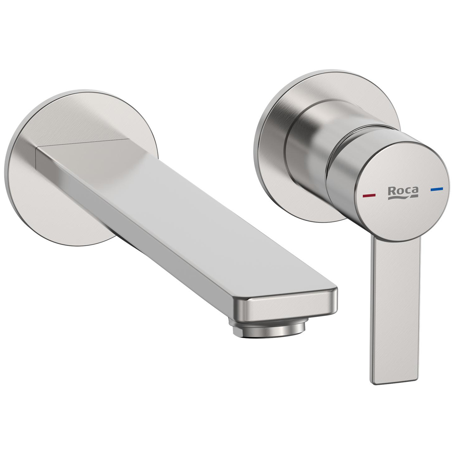 Roca Targa rubinetto per lavabo da incasso acciaio A5A355FSM0