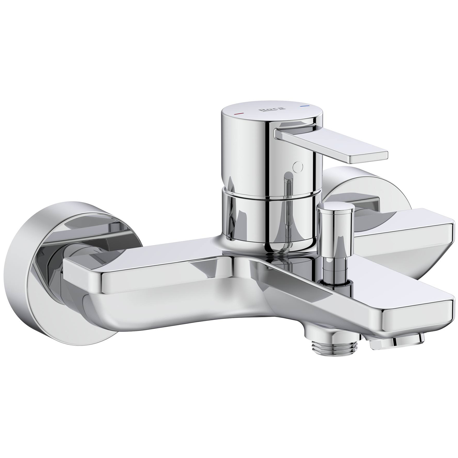 Roca Targa rubinetto per vasca e doccia a parete cromo A5A025FC00