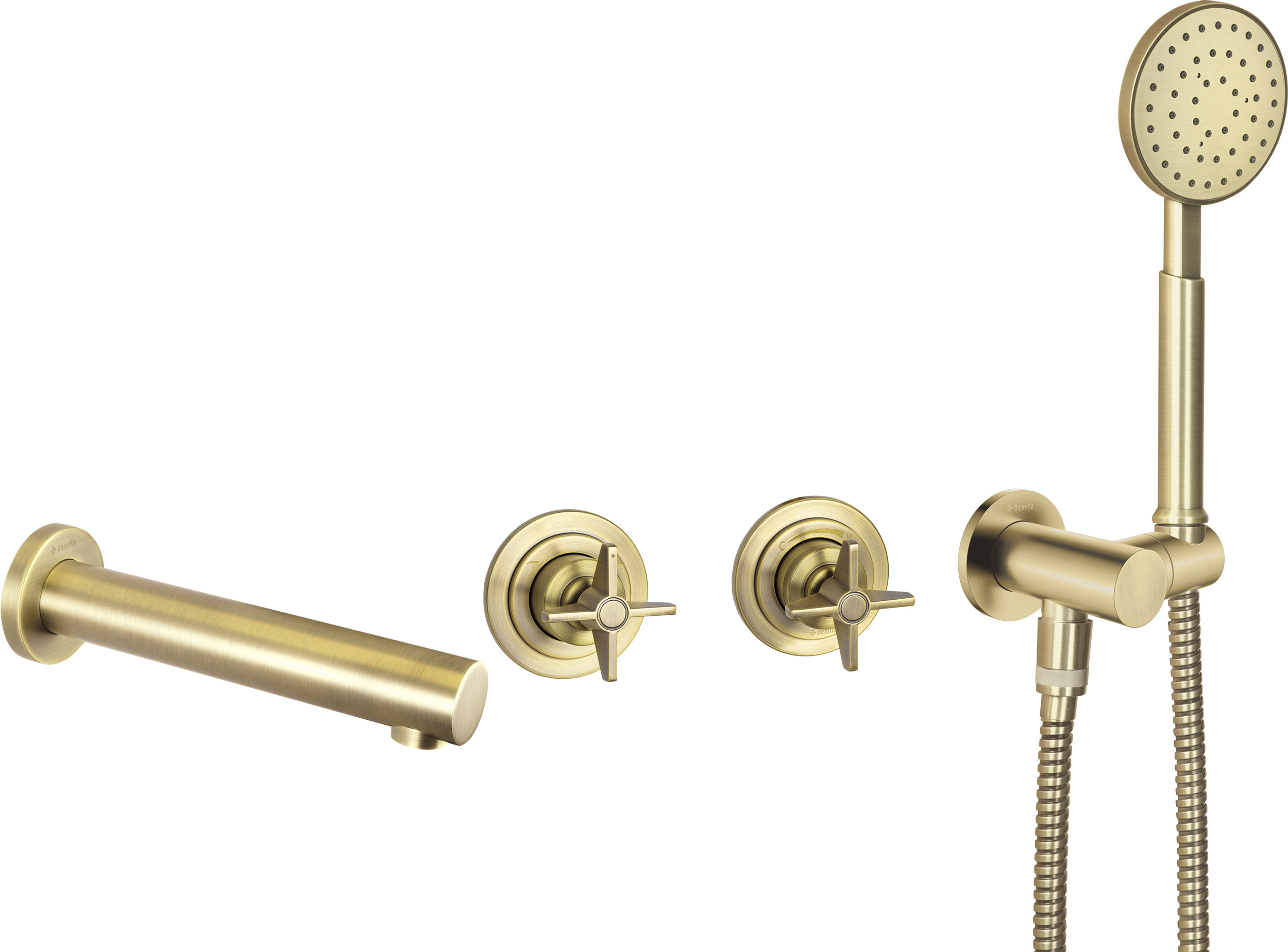 Deante Temisto rubinetto per vasca e doccia da incasso || BQT_M18P