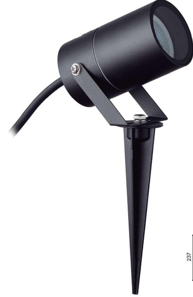 Mantra Quebec lampada da terra da giardino 1x12 W nero 8155