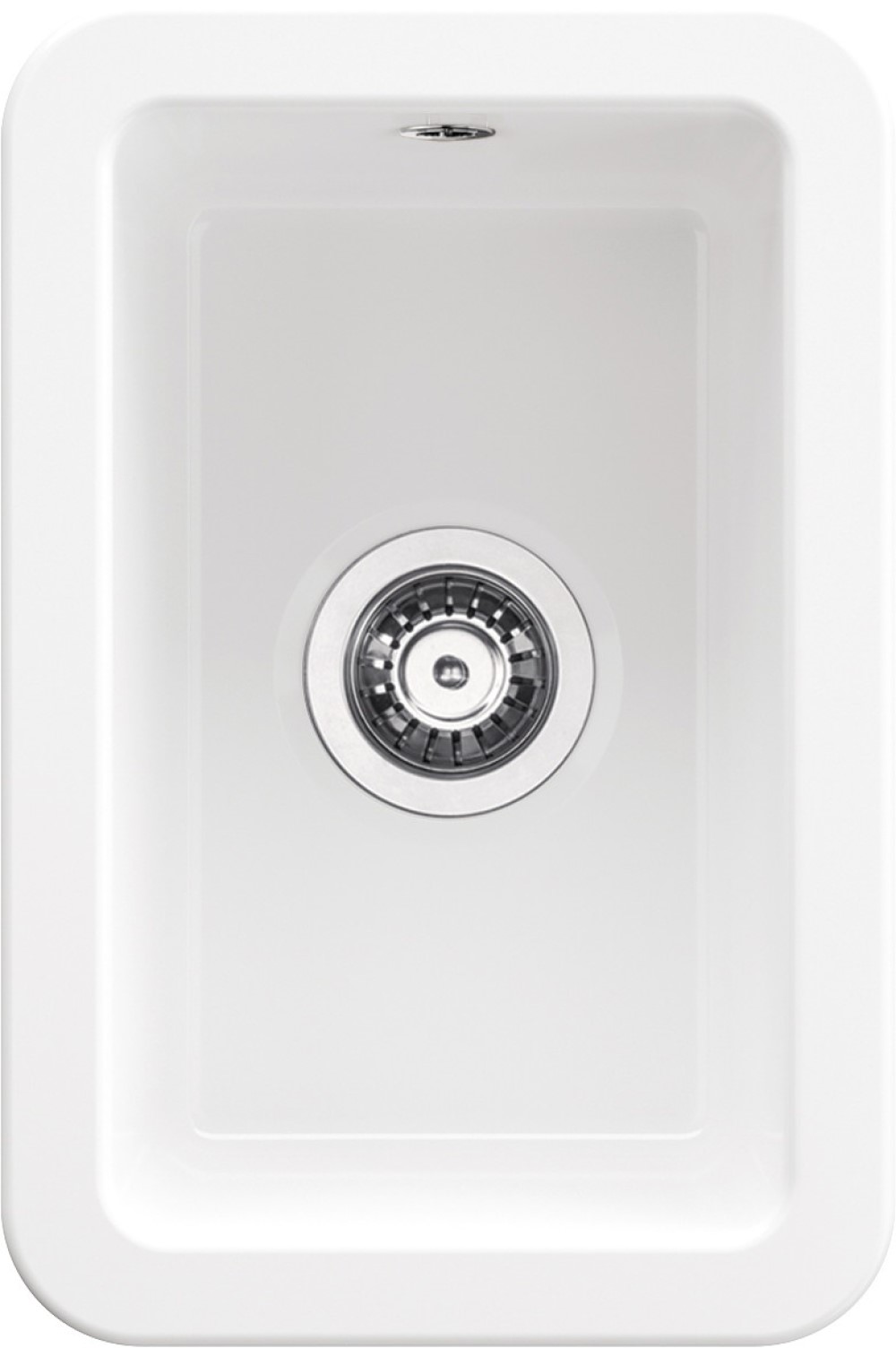 Deante Lumi lavello in ceramica 30.4x20.3 cm bianco ZCU_610A