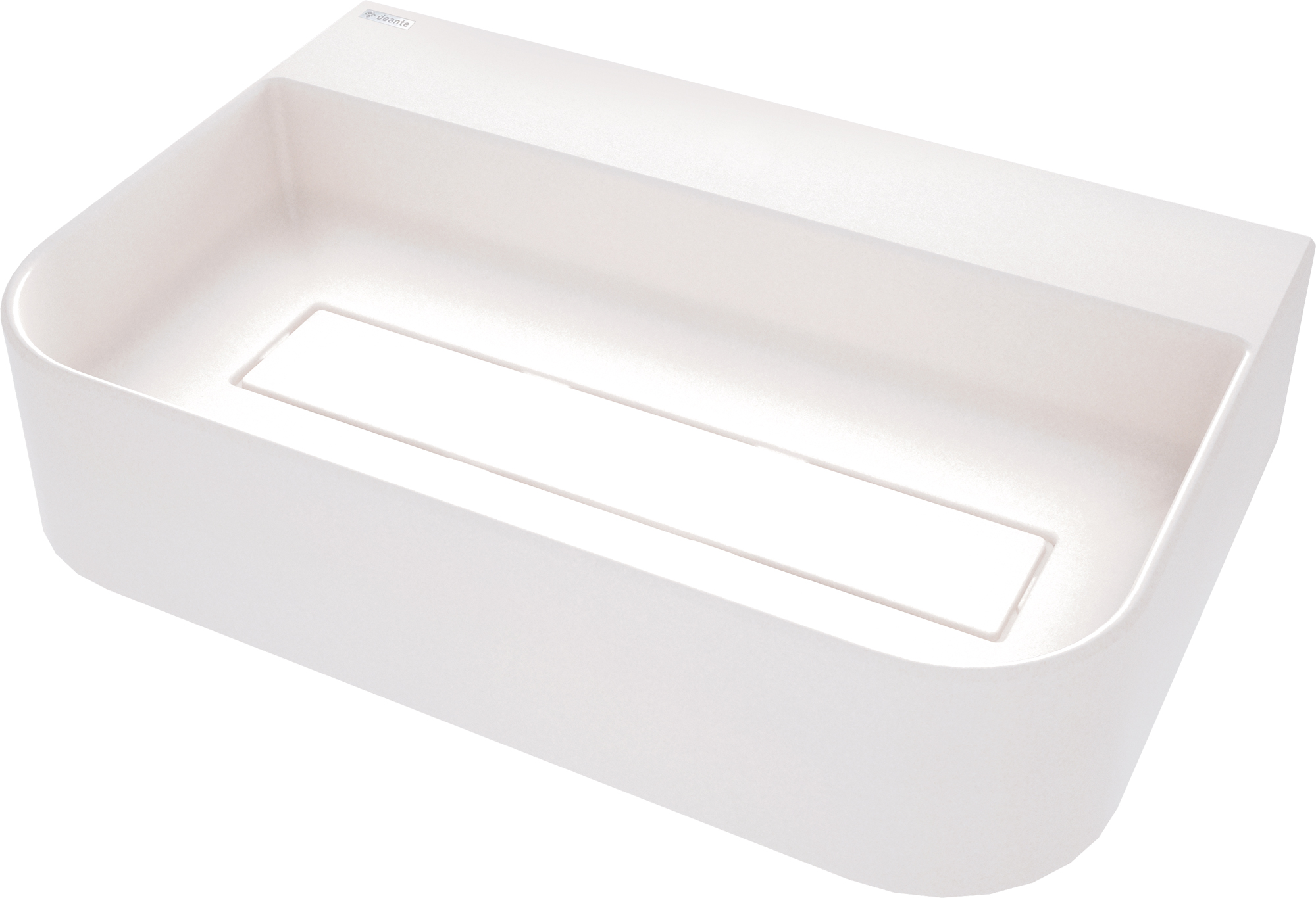 Deante Arnika lavabo 60.5x40.5 cm da appoggio bianco CQA_AU6S