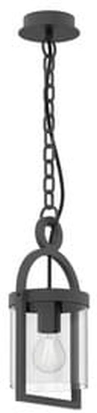 Mantra Maya lampada sospesa per esterni 1x15 W grigio 6555