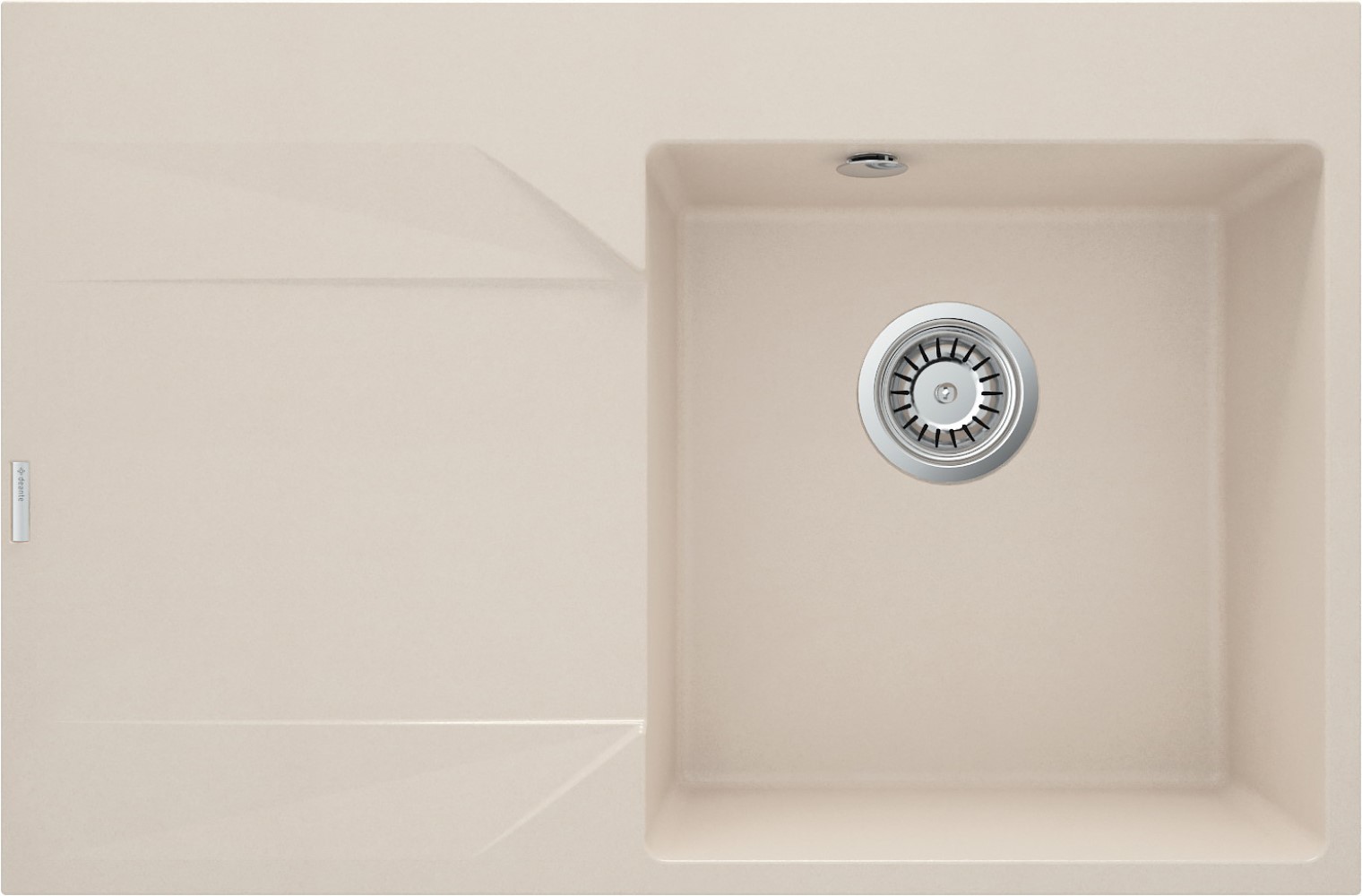 Deante Evora lavello in granito 76x50 cm beige ZQJ_511L