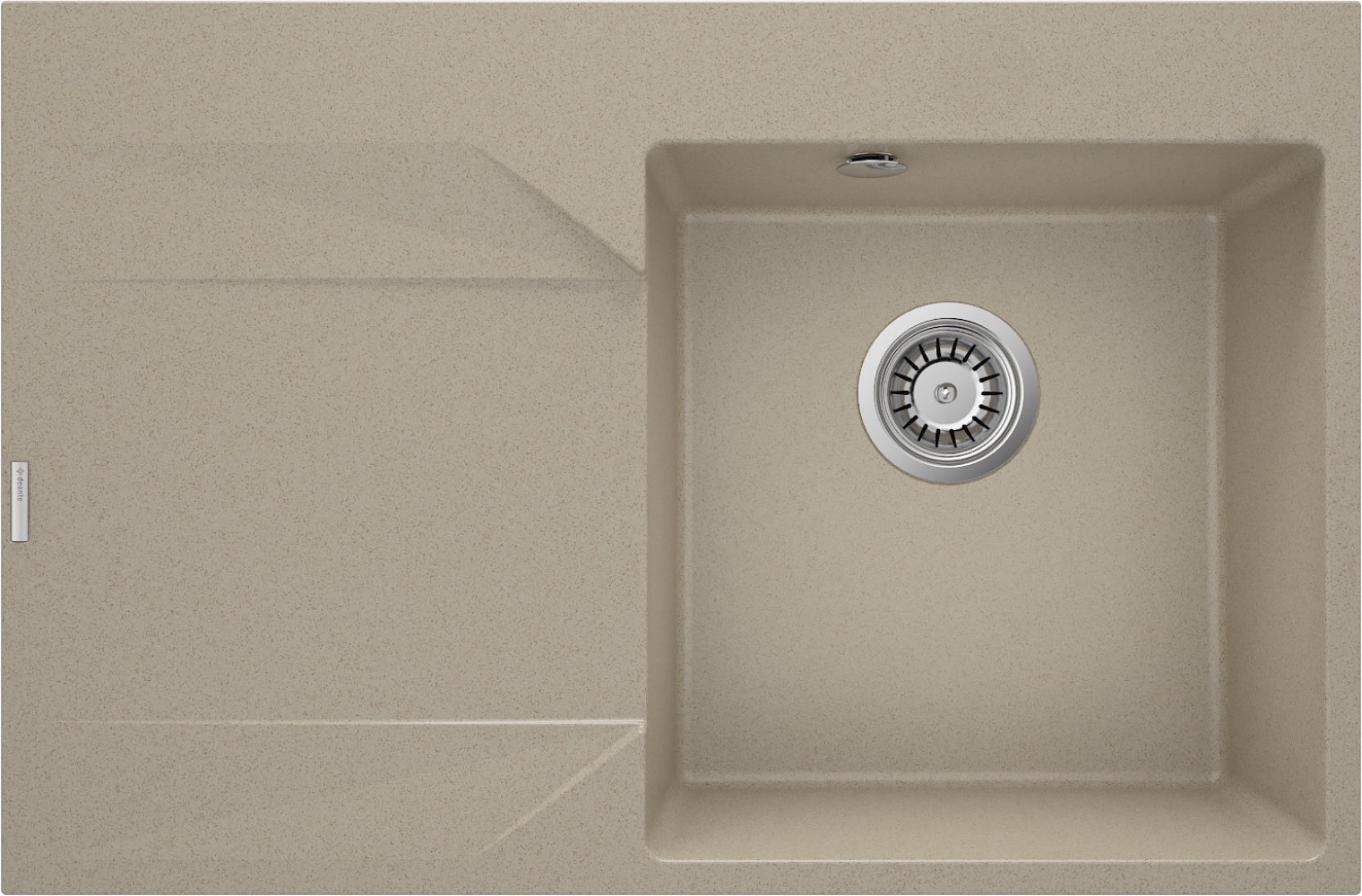 Deante Evora lavello in granito 76x50 cm beige ZQJ_711L