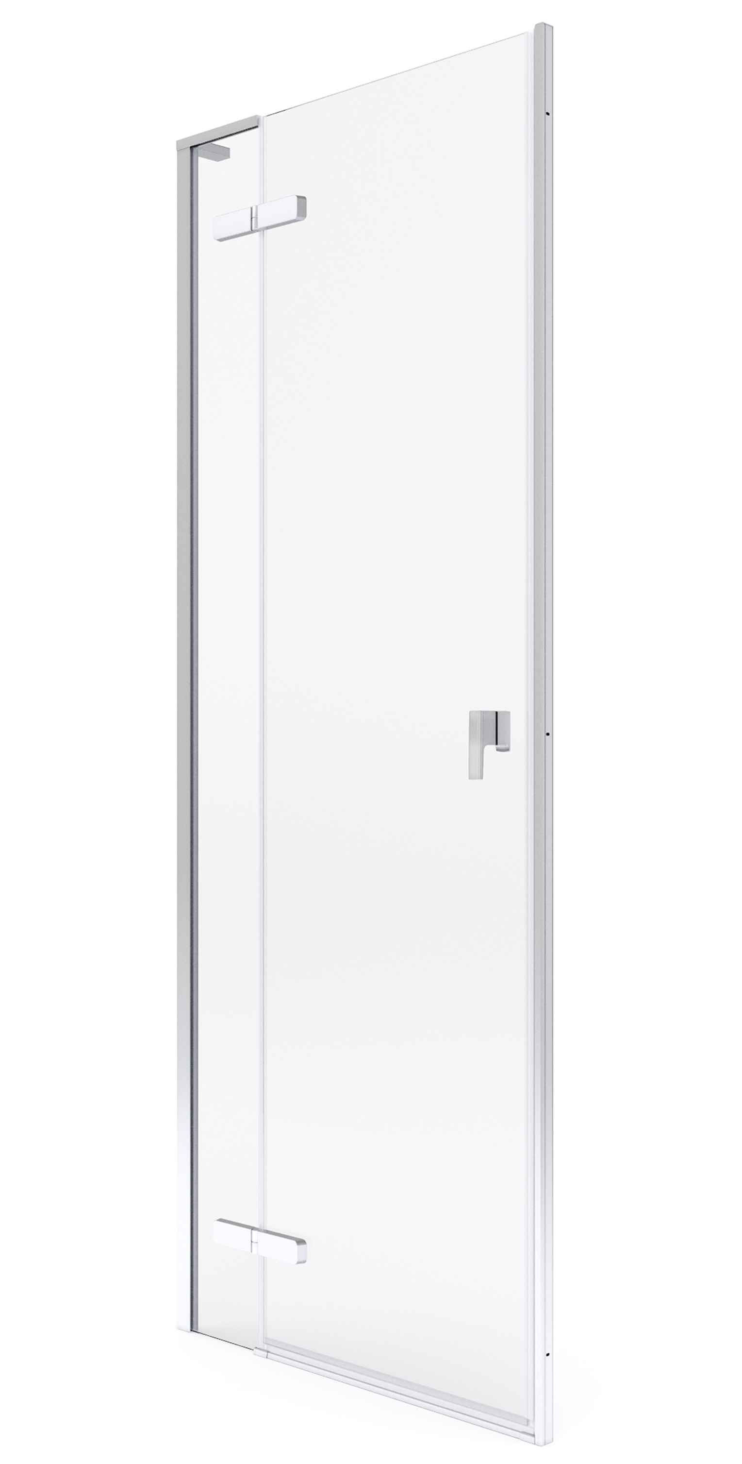 Roca Metropolis-N porta doccia 160 cm a battente cromo lucida/vetro trasparente AMP0816012M