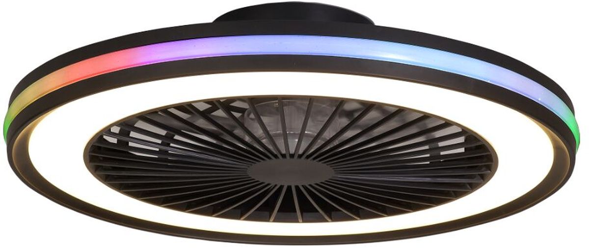 Mantra Gamer plafoniera 1x60 W nero 7862