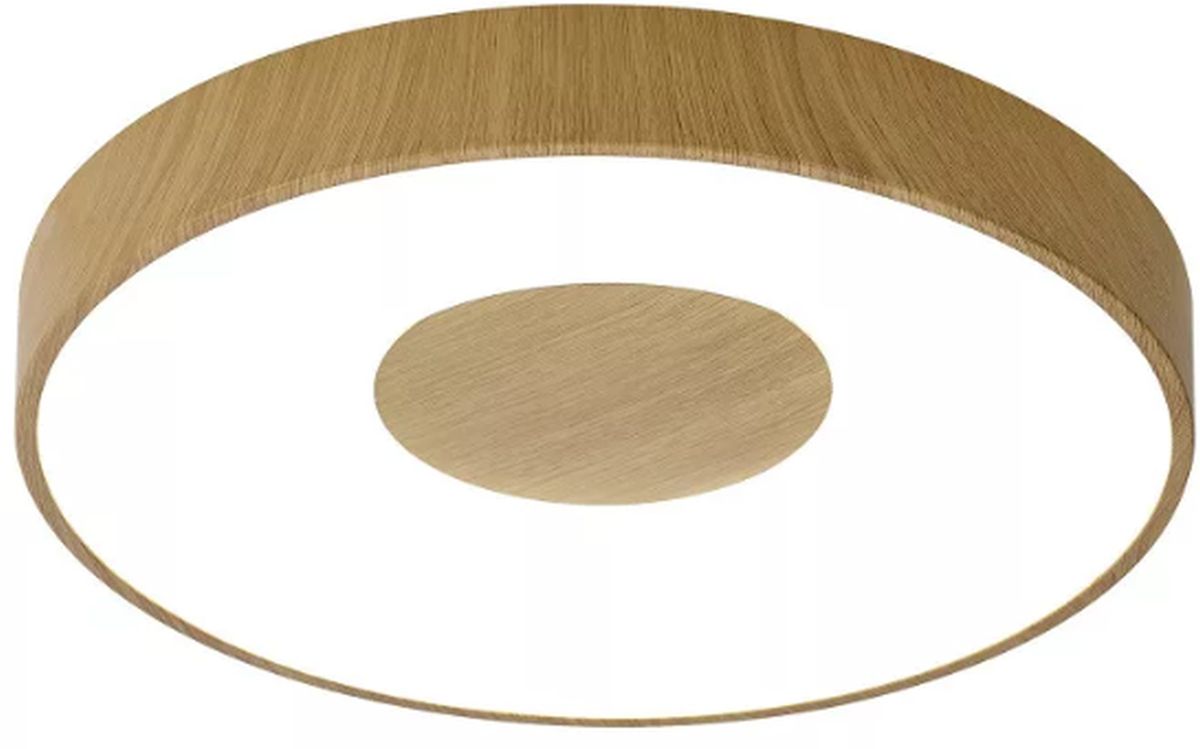 Mantra Coin Redondo plafoniera 1x80 W bianco-legno 7565