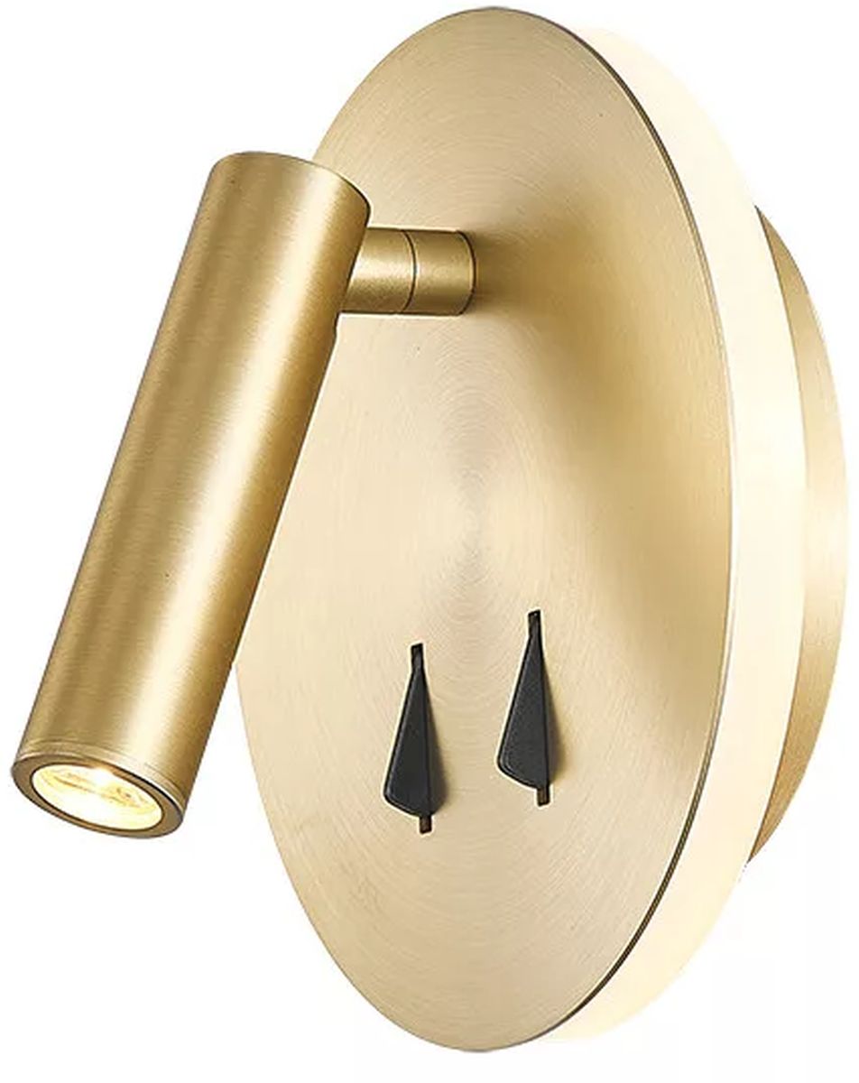 Mantra Cayman lampada da parete 1x6 W oro 7853