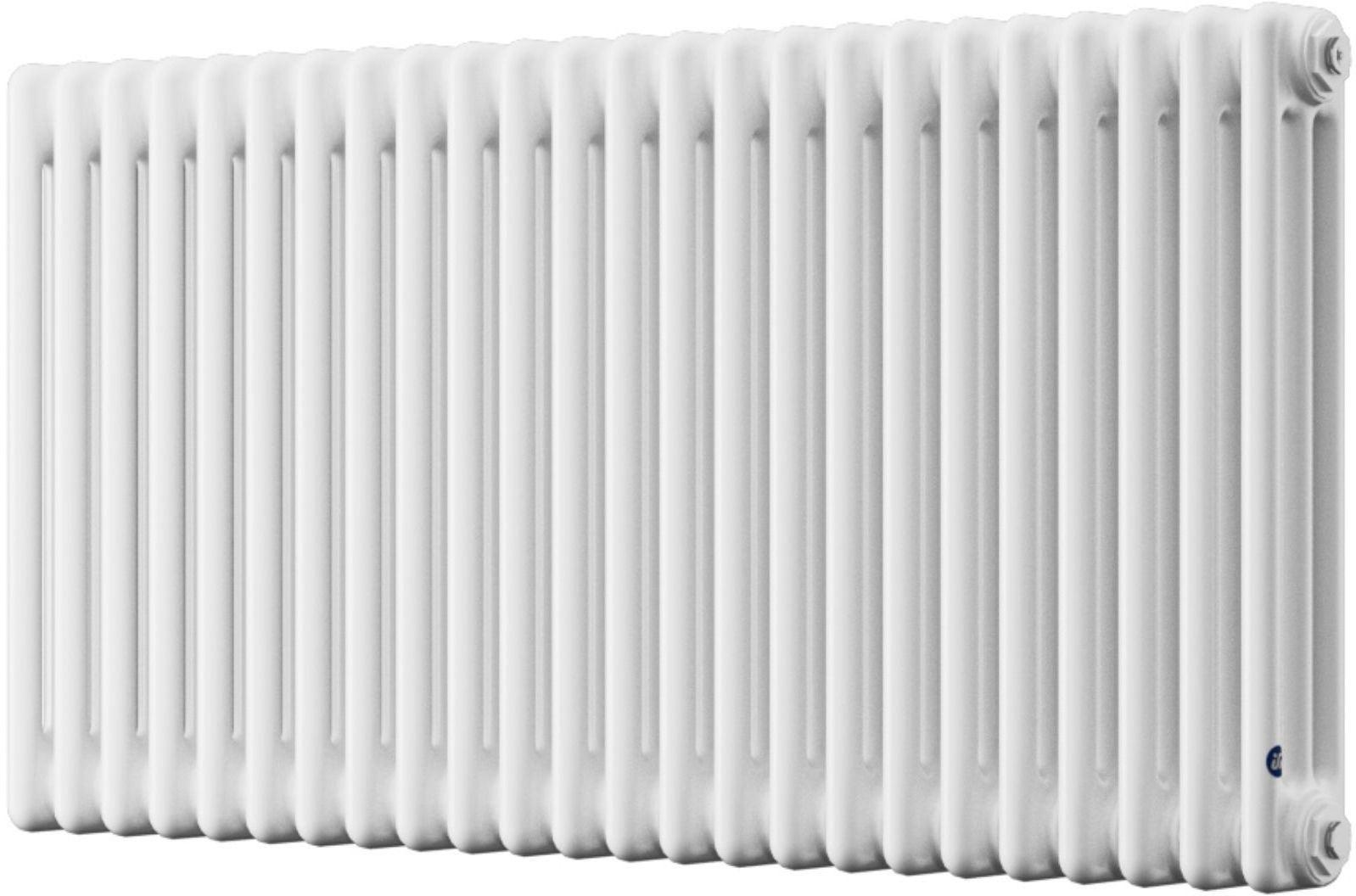 Instal Projekt Tubus 3 radiatore per ambienti 40.2x114.5 cm podłączenie inferiore bianco TUB3-040/25VC34