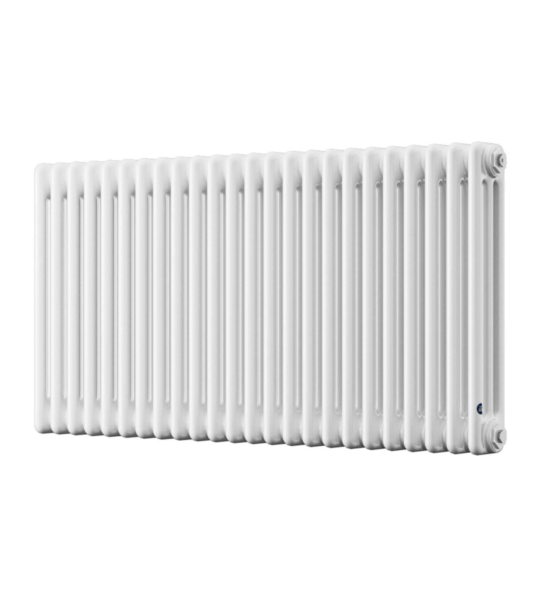 Instal Projekt Tubus 3 radiatore per ambienti 70.2x83 cm podłączenie inferiore bianco TUB3-070/18V