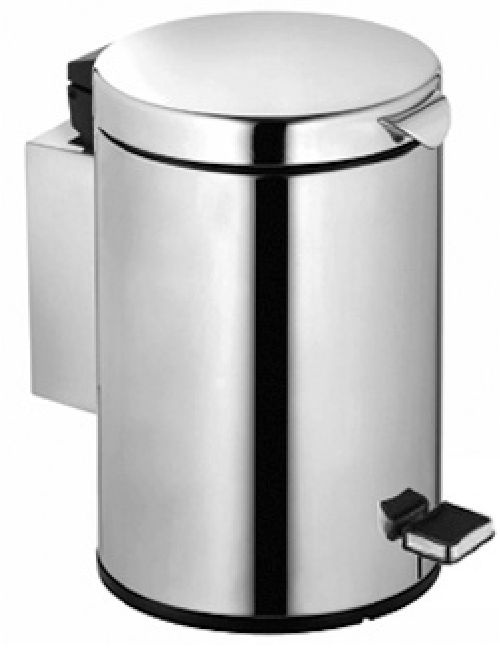 Keuco Plan secchio della spazzatura 3 l acciaio 14977070000