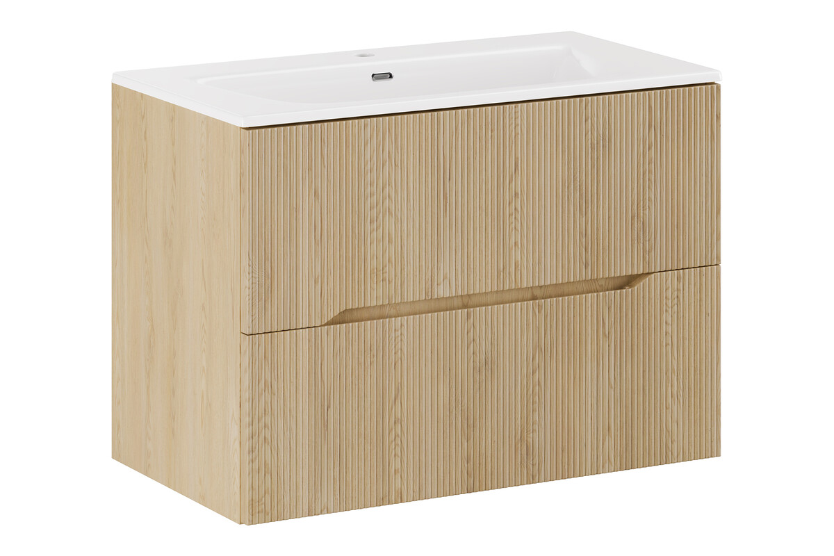 Set armadietto Comad Nordic Cremona NORDIC CREMONA 82-80-46-2S, lavabo Comad Sky SKY80/DP-8099