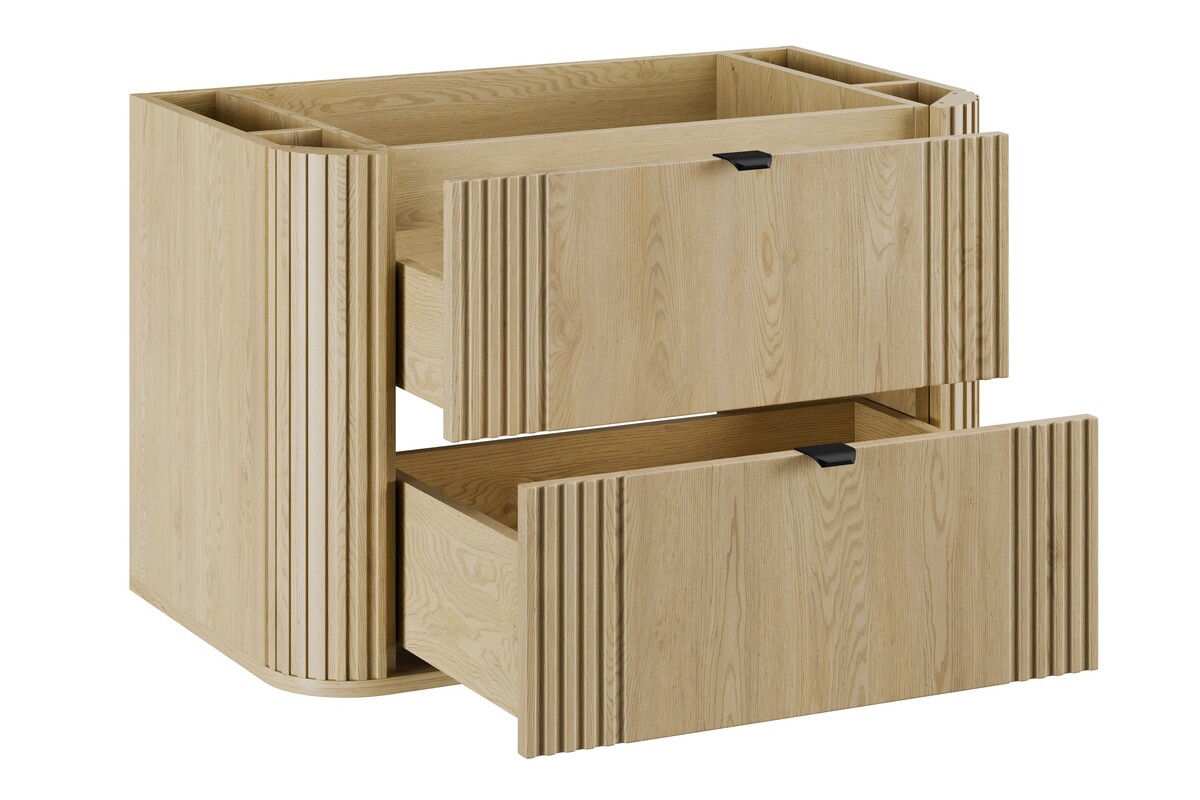 Comad Ovalia Cremona armadietto 80x45.8x52 cm sottolavabo sospeso rovere OVALIA CREMONA 82-80-46-2S