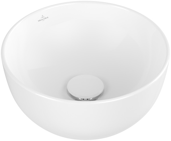 Villeroy & Boch Artis lavabo 32.5x32.5 cm rotonda da appoggio bianco 438932RW