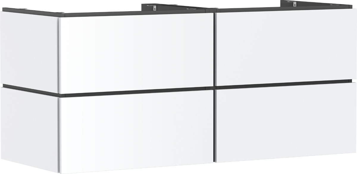 Hansgrohe Xilesa E armadietto 137.5x55x62 cm sottolavabo sospeso bianco 54306700