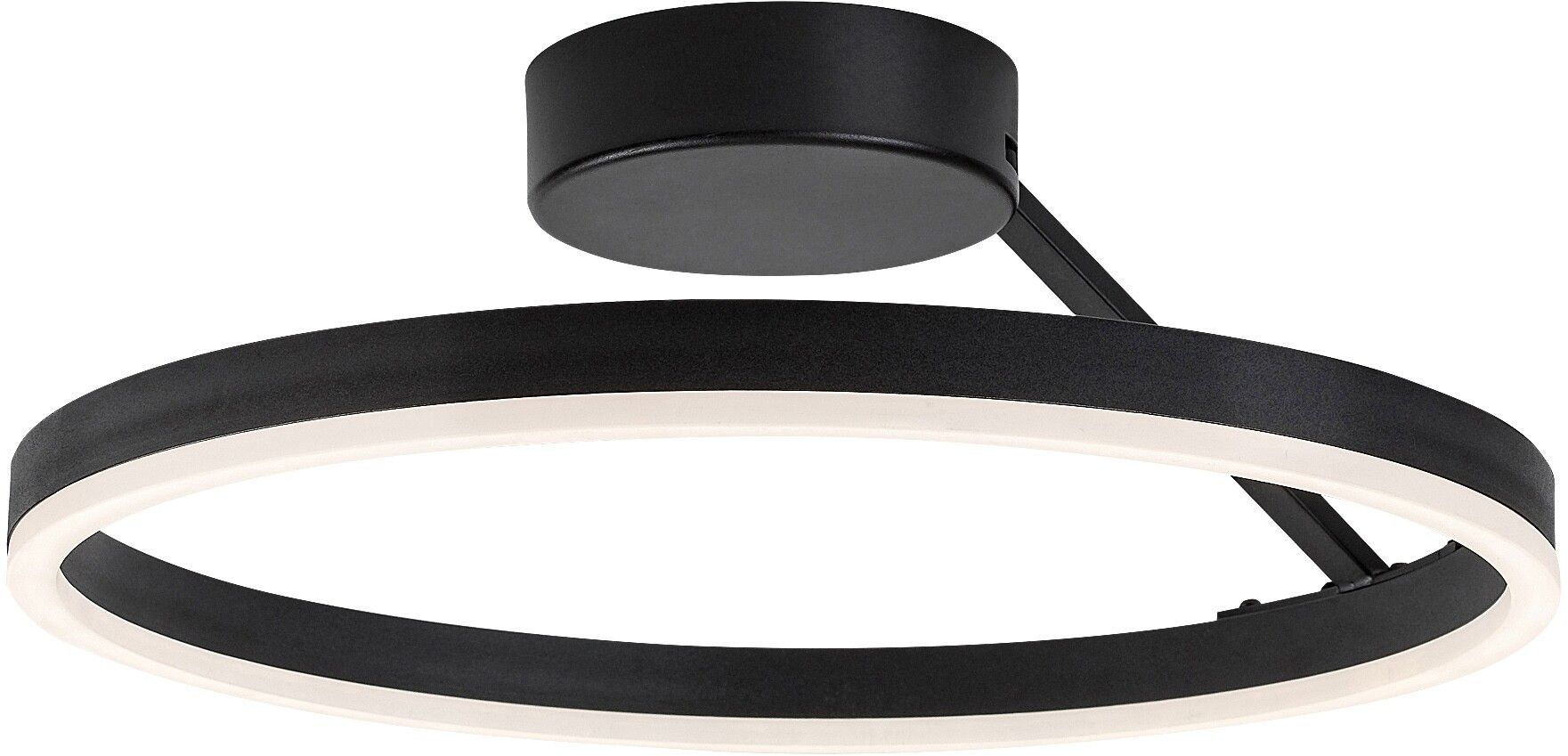 Rabalux Isaure lampada da soffitto 1x24 W nero 71302