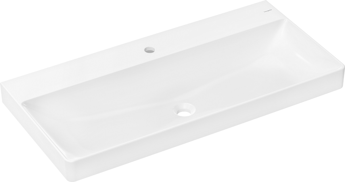 Hansgrohe Xelu Q lavabo 100x48 cm rettangolare a parete-da mobile bianco 60321450