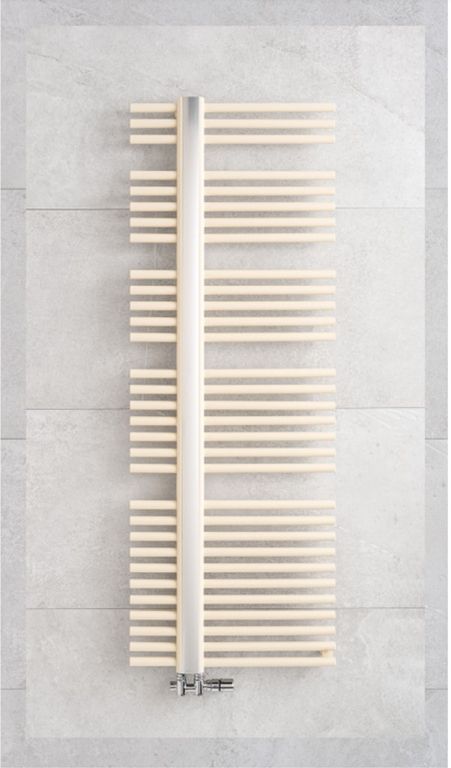P.M.H. Kronos radiatore da bagno 118.2x60 cm nero KR2BL